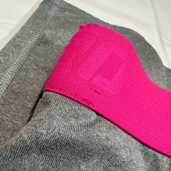 Nike Pro Gray and Pink Dri-Fit Leggings - Picture 9 of 9